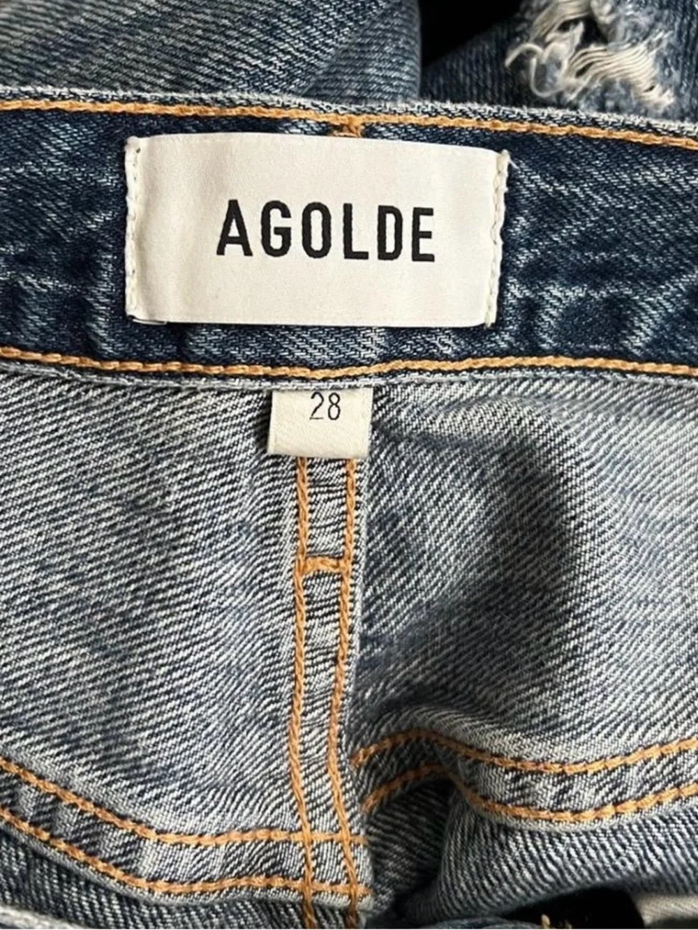 Agolde Straight Leg Jeans - Picture 2 of 4